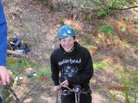 Abseiling photo