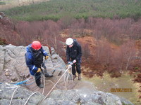 Abseiling photo