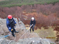 Abseiling photo