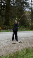 Tomahawk Throwing / Camp Pizza / Branding photo
