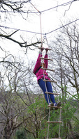 Rope & Ladder Climb / Crate Climbing / Wobbly Pole / Tyrolean photo