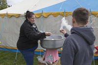 Chocolate Fountain and Candy Floss photo