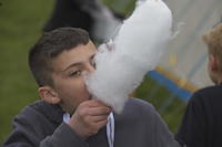 Chocolate Fountain and Candy Floss photo