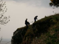 Abseiling photo