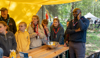 Dwayne Fields, UK Chief Scout Visit photo